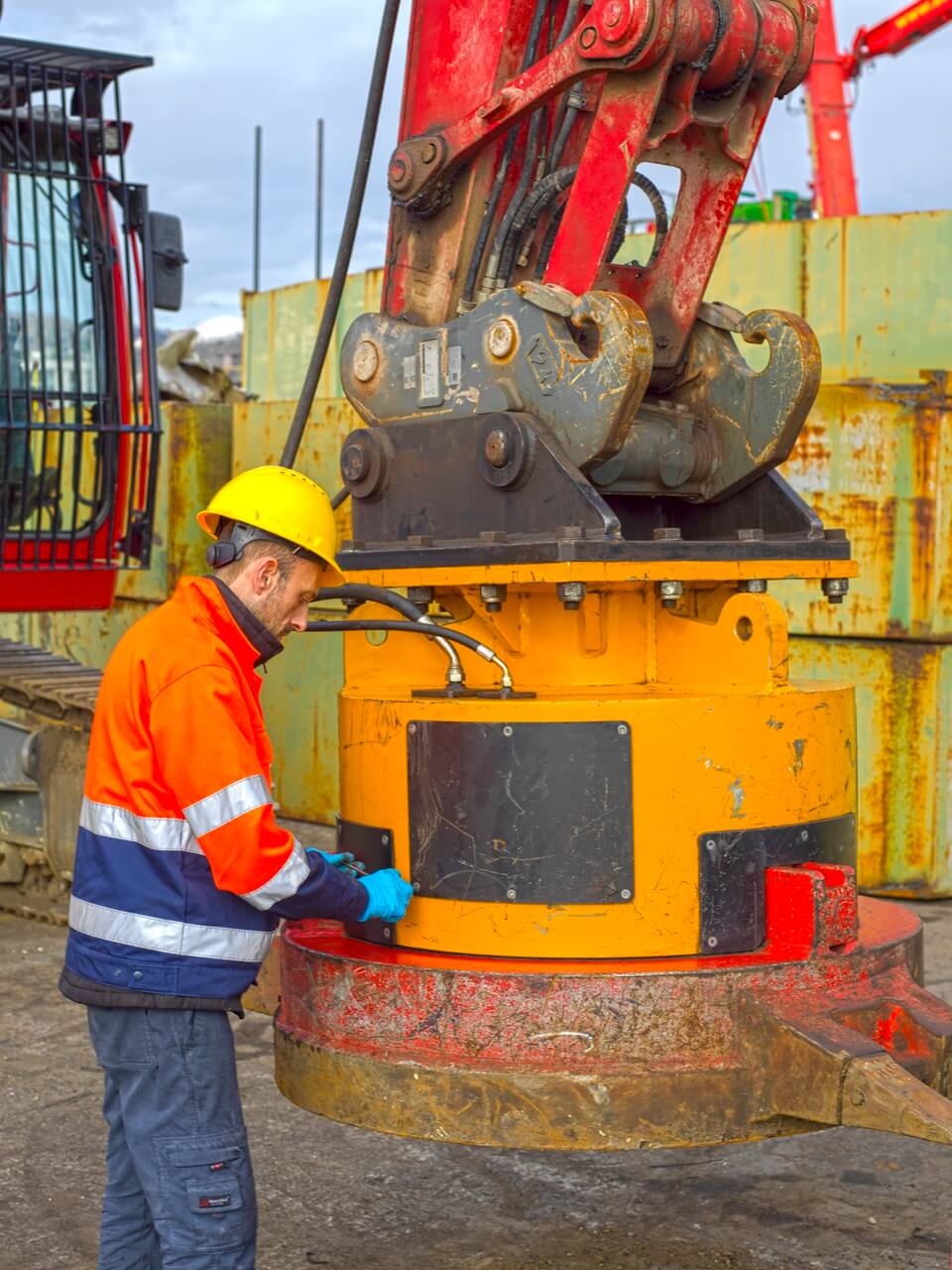How to properly install a hydraulic magnet