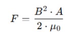 how-the-attraction-force-of-an-electromagnet is calculated How much can an electromagnet lift?